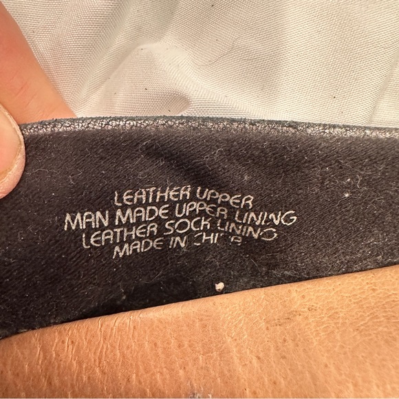 Earth Shoe Bellwether Pewter Women 8 Charcoal Leather Flats Loafer Shoe - Picture 7 of 7